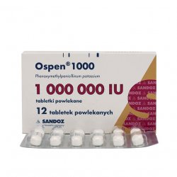 Оспен (Феноксиметилпенициллин) табл. 1млн. МЕ №12 в Бийске и области фото