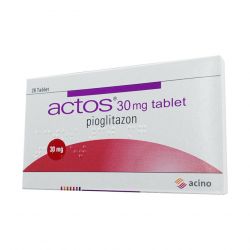Актос (Пиоглитазон, аналог Амальвия) таблетки 30мг №28 в Бийске и области фото