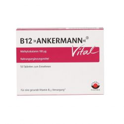 Витамин В12 Ankermann Vital (Метилкобаламин) табл. 100мкг 50шт. в Бийске и области фото