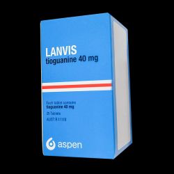 Ланвис (Тиогуанин) таблетки 40мг 25шт в Бийске и области фото