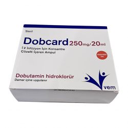 Добутамин Добкард Dobcard (dobutamine) р-р д/ин амп 250мг/20мл в Бийске и области фото